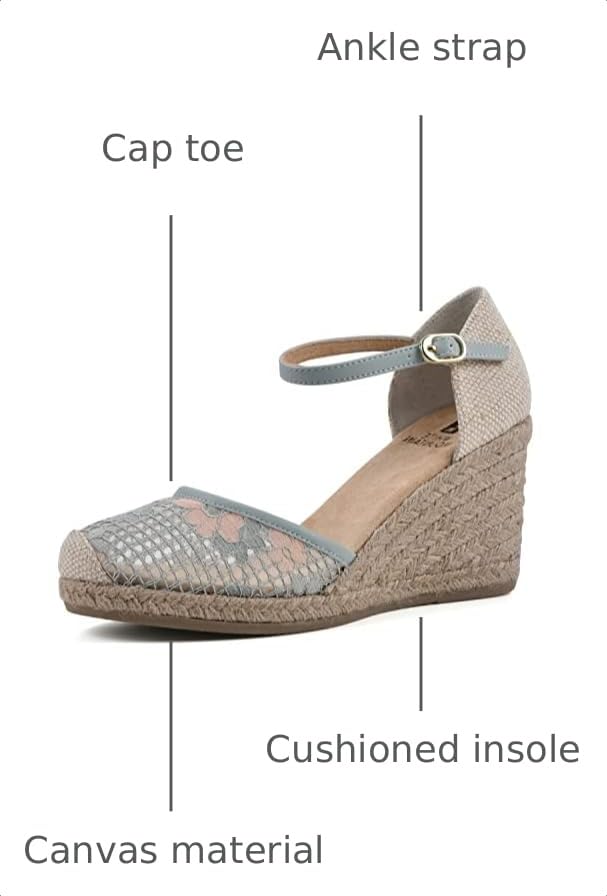 Image of WHITE MOUNTAIN Women's Mamba Espadrille Wedge Sandal