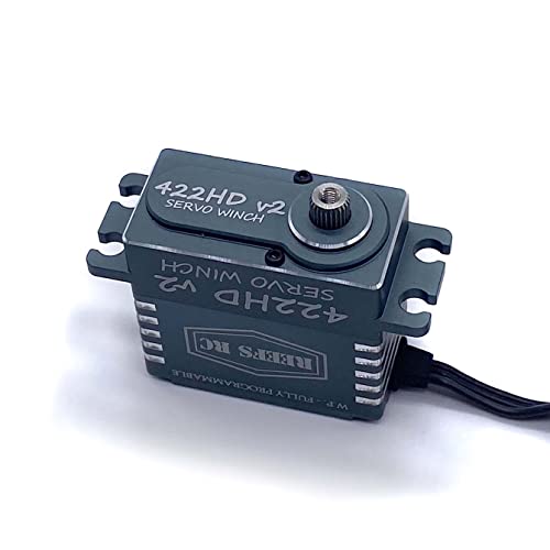 Reefs Rc 422Hd V2 Digital Metal Gear Waterproof Programmable Winch Servo Black Sehreefs43 Servo Accessories #TOP1
