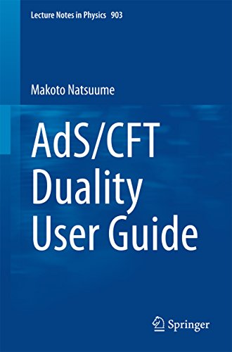 AdS/CFT Duality User Guide (Lecture Notes in Physics Book 903)