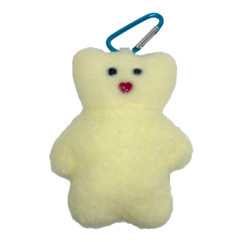 Amazon.co.jp: mojojojo カラビナ付き ぬいぐるみ ポーチ 約15cm