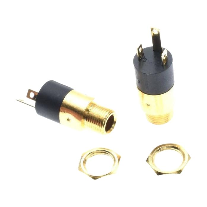 100 pièces/lot PJ392 3.5mm Stéréo Femelle Prise Jack avec Vis 3.5 Audio Casque Connecteur PJ-392 Couleur Or