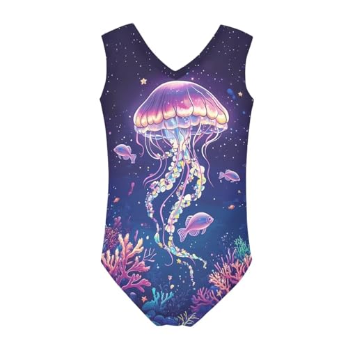 Image of Girls Swimsuit 3-14Y One Piece Swimwear Sleeveless Girls Bathing Suit