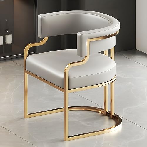 Set da 8 pezzi Kunstleder Esszimmerstühle mit Niedriger Rückenlehne Stilvolle Polsterstühle für Küchen und Esszimmer Bequeme Sessel Modernes Design Robuste Möbel