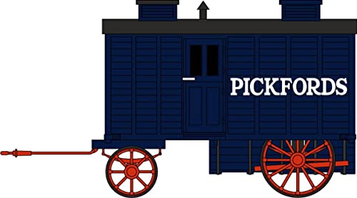 Oxford Diecast 1:148 Living Wagon Pickfords Collectable model NLW002, 3.4 cm