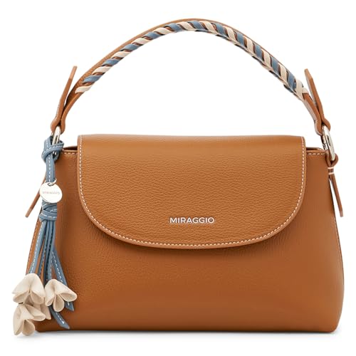 Image of Miraggio Summer Scoop Top Handle Satchel Handbags For Women With Adjustable & Detachable Crossbody Sling Strap | Handbag For Woman For Daily Use | Women Purse Handbag | Gift Items