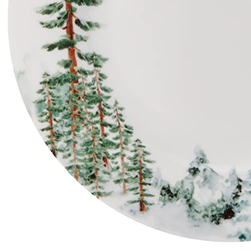 Mikasa BB-OMDS-YUIU-SIAM1175 Watercolor Forest Chip Resistant 16 Piece Dinnerware Set thumb #2