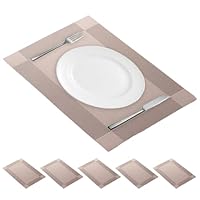 Amazon.co.jp: ランチョンマット プレースマット PVC 撥水 シルバー