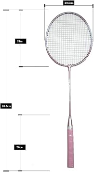 Badminton Racket & Carrying Bag Set Badminton Set Indoor Outdoor Sporting Goods