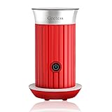 Electric Milk Frother, GRETESS Milk Frother and Steamer for Milk Foam & Heating Milk(4.2oz/8.4oz), 4 in 1 Coffee Frother for Hot & Cold Froth, Hot Chocolate, Latte and Cappuccino, Home Use, JC-A1R