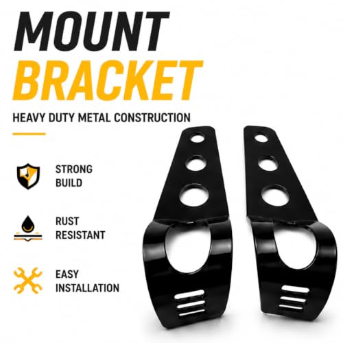 LIU HJG Store LIU HJG Universal Motorcycle Headlight Holder Bracket - Image 4