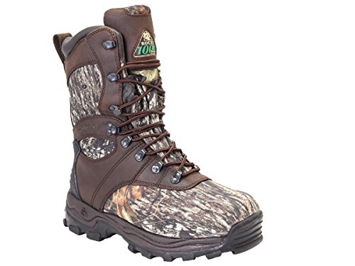 ROCKY Sport Utility 1000G Insulated Waterproof Boot, Mossy Oak Break Up, Size 10(WI)