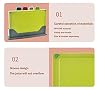Plastic cutting board with storage shelf.Thicker Chopping Board Set with Color Coded Food Icon for Kitchen Different Food Types.Easy to Grasp, Anti-skid and Easy to Clean(4 pack) #3