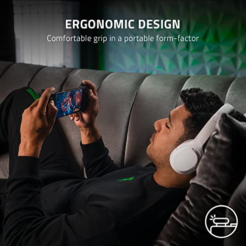 Razer Kishi V2 Mobile Gaming Controller for iPhone (Lightning): Console Quality Controls - Universal Fit w/ Extendable Bridge - Stream PC, Xbox, PlayStation Games - Customizable Triggers - Ergonomic - image 6