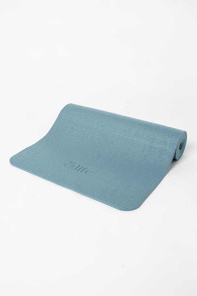 Amazon | [&life] ヨガマット 8MM AL580106K05 GR | &life (アンド