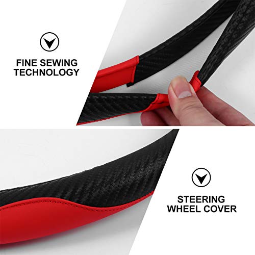 CLISPEED Tampa Vermelha Univeal DVlante DCarrPrtetr Antiderrapante DVlante DCarrAnti-Derrapante E Ab