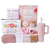 Ithmahco Presentes de aniversário de 13 anos para meninas, ideias de presentes de aniversário para meninas de 13 anos, presente de aniversário para meninas de 13 anos, cestas de presente de spa para