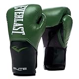 Everlast Unisex Pro Styling Elite Boxing Handschuhe Militärgrün 12oz