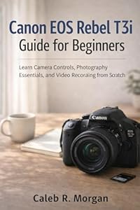 Canon EOS Rebel T3i Guide for Beginners: Learn Camera Controls, Photography Essentials, and Video Recording from Scratch
