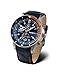 Price comparison product image Vostok Europe Men's Watch VEareONE Special Edition Blue/Orange YM8J-510H434
