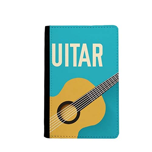 Étui portefeuille passeport guitare protège vos cartes de voyage