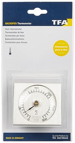 Foto von TFA Dostmann Analoges Backofenthermometer, 14.1004.60, aus Metall, hitzebeständig
