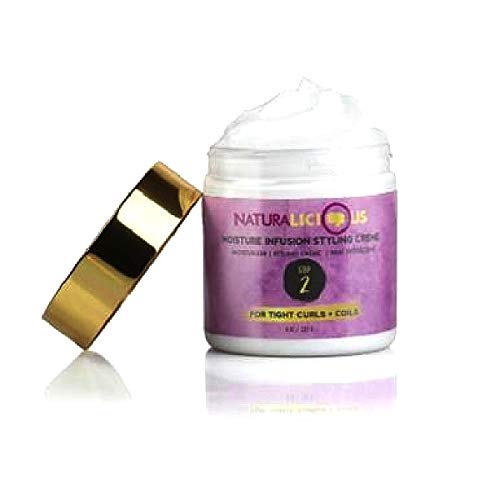 Naturalicious Step 2: Moisture Infusion Styling Creme (8oz, Tight Curls + Coils)