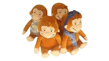 カーニー・ジョージ ぬいぐるみ 楽天市場】おさるのジョージ TOY STYLE トイスタイル 羊毛風
