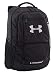 Under Armour Unisex Team Hustle Backpack, Black (001)/Silver, One Size