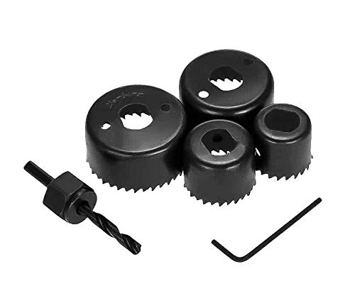 Gadget Deals hole saw drill bit for wood Cutting Cutter Round Circular 32Mm/38Mm/44Mm/54Mm - 6 Pieces (B099NPYPTG) Amazon Price History, Amazon Price Tracker