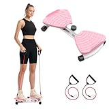 HOTWAVE Waist Twister Board – 360° Rotating Fitness Board for Core Workout, Weight Loss, and Waist Toning – Non-Slip Surface with Adjustable Resistance – Home Exercise Equipment for Men & Women