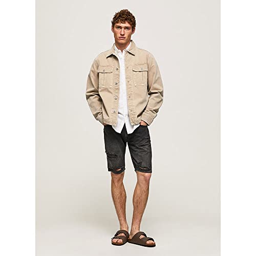 Pepe Jeans Short Stanley Noir Idéal pour vos Sorties d'Été - 5