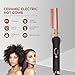 Hot Comb for Wigs Human Hair,Curling Iron with 12 Temp Settings Heating Up to 450°F,Pressing Combs 110-240V Straightening Comb for Curl/Straight
