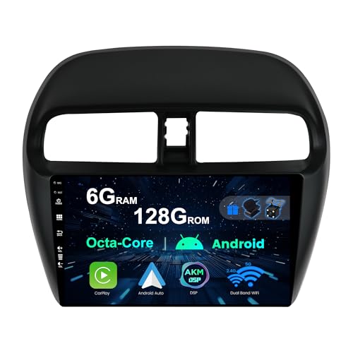 Autoradio pour Mitsubishi Mirage avec DSP et Fast-Boot pour un démarrage et un son instantanés