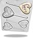 Love on a Heart Lollipop Chocolate Candy Mold 218