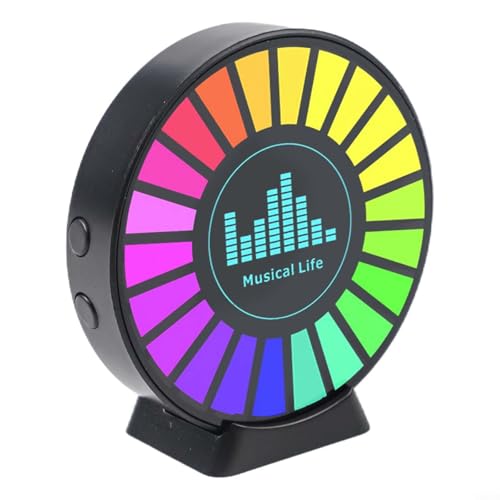 Capteur électronique de bruit de vibration avec lumière RVB pour vibrations, contrôle vocal EVP, dispositif de capture de son pour enquête paranormale, outil de détection compact