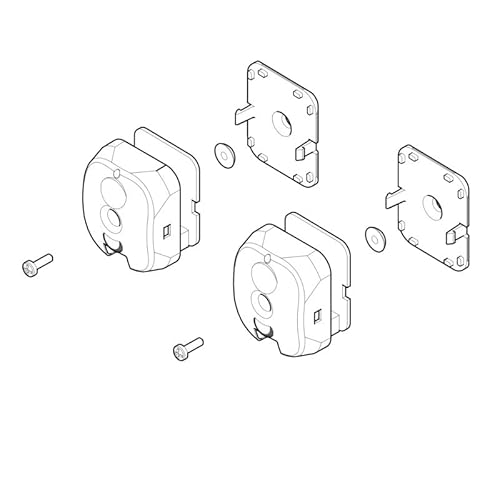 Par de tarjetas Tx-Rx Moon, repuesto original Nice SPTB099B1