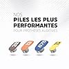Energizer Sound Energy - Pile 312 Appareil Auditif (Lot de 60) - Performances Longue durée - pour Aide Auditive - Fabriqué en Europe - Conservation 4 Ans [Exclusivité Amazon]