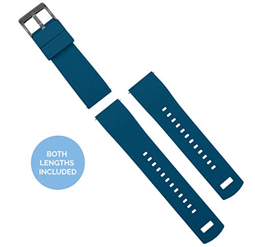 Image of BARTON Elite Silicone Watch Bands - Gold Buckle Quick Release