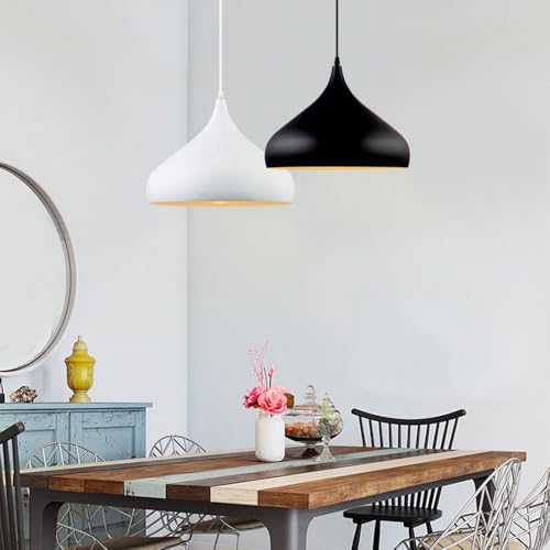 Abat-jour de lustre encastré en métal avec diffusion de lumière ciblée - 5