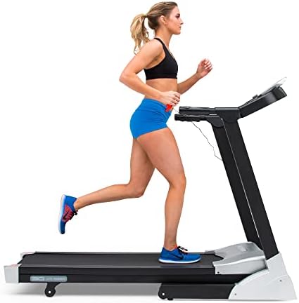 3G Cardio Lite Runner Treadmill - 300 LB User Capacity - Space Saving Folding Treadmill - Rolls Thru a Doorway - Sturdy and Compact