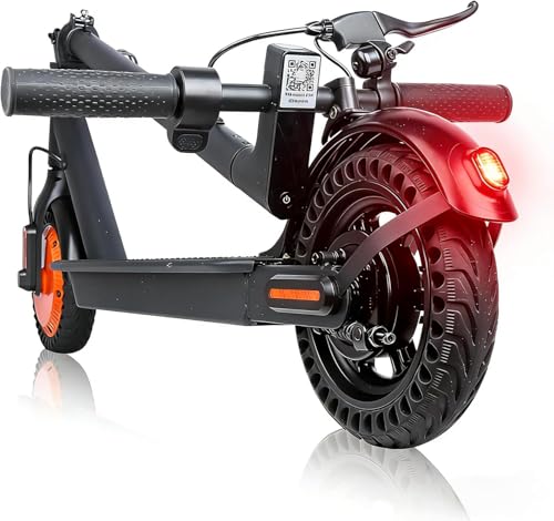 Trotinette Électrique 500W Adulte, Batterie 36V 5.2AH Autonomie 20km, Pneus 8.5