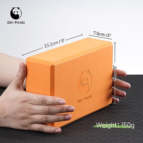 Slim Panda Yoga Blocks Set of 2 & Bag - Image 4