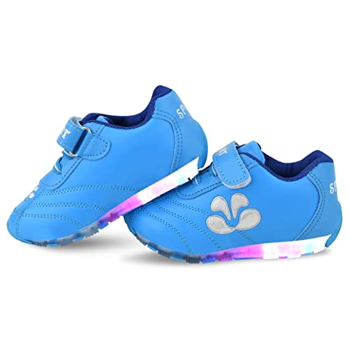 Image of Led Sports Shoes for 2 to 5 Year Girl and Boy ||Unisex- Child Sports Shoe || Running, Walking, Gaming, or Occasionally wear|| Toothless and Royal Look for Kids