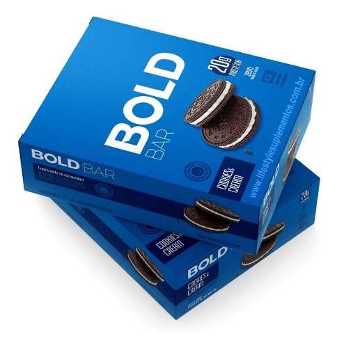 Bold Bar 20g Barra Proteína 12 Unid Bold Snaks Todos Sabores