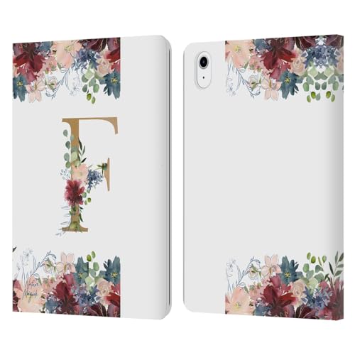 Coque en Cuir Letter F iPad Air Étui Portefeuille Nature Magick