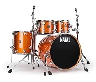 NATURAL WOOD / NATURAL SOUND: 7-Ply Maple Shells give this kit great versatility across a range of styles and settings CONFIGURATION: 10" x 6.5" Rack Tom, 12" x 7" Rack Tom, 16" x 14" Floor Tom & 22" x 18" Bass Drum SHELL PACK: 4 Piece Shell Pack - H...