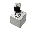 Cobalt Metal 10mm Density Cube 99.95% Pure