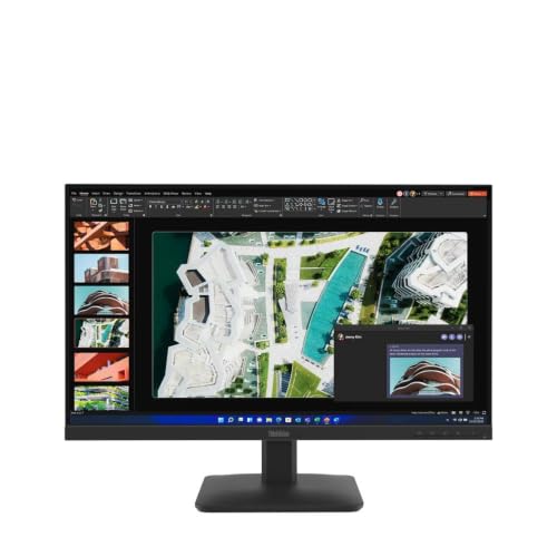 Image of Lenovo ThinkVision S27-4e 27 inch Class Full HD LED Monitor - 16:9 - Raven Black - 27 inch Viewable - in-Plane Switching (IPS) Technology - WLED Backlight - 1920 x 1080-16.7 Million Colors - 300 Nit - 4 ms