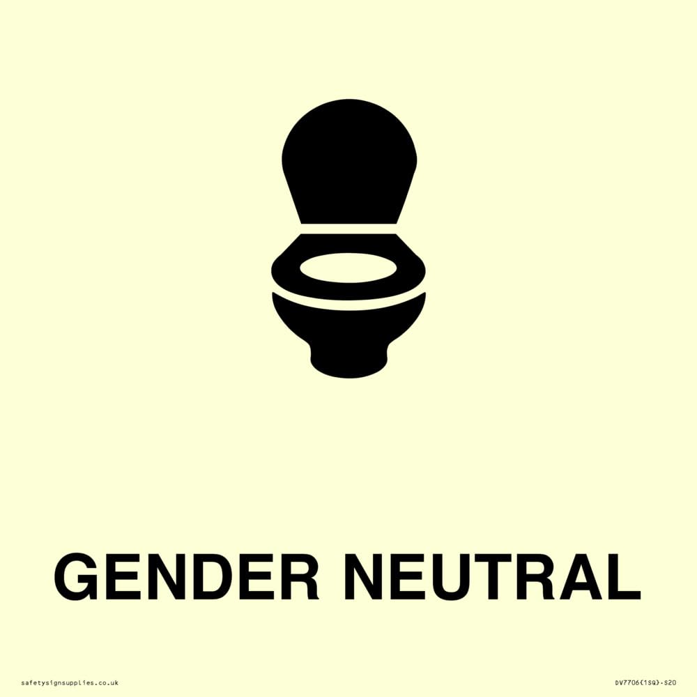 WC Toilet Sign - 200x200mm - S20