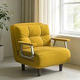 MATÉRIAUX HAUT DE GAMME - Structure en acier solide + housse en velours côtelé déhoussable (doux au toucher et lavable). Housse à fermeture éclair pour un entretien facile et une longue durabilité.